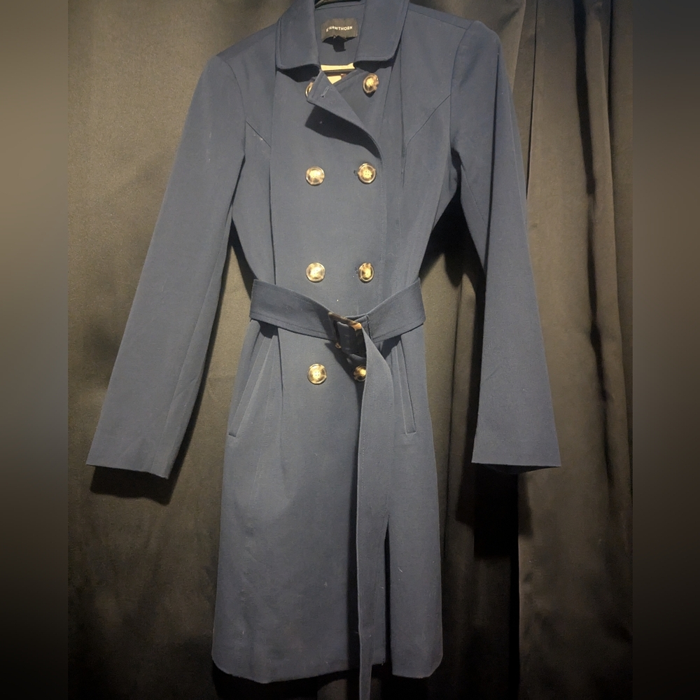 41 Hawthorn Long Trench Coat Small